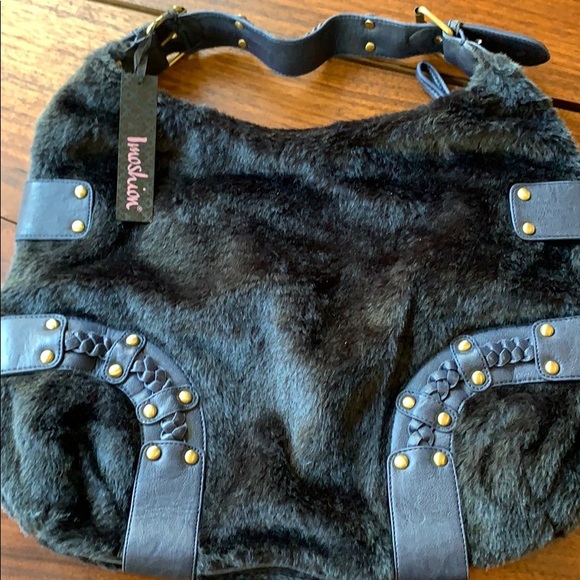 Imoshion Handbags - Faux fur handbag